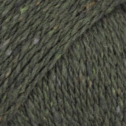 Drops Soft Tweed Garn Mix - 17 Spinach Pie