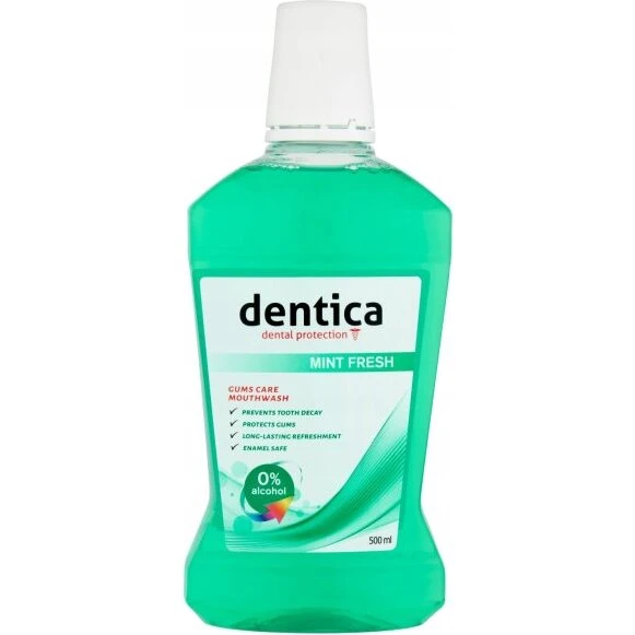 DENTICA by Tołpa Black mundskyl mint 500 ml (alkoholfri)