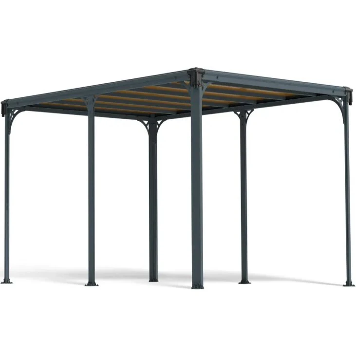 Palram Canopia Milano 4300 Havepavillon, Antracitgrå