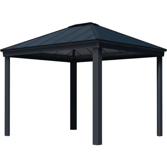 Palram Canopia Dallas 4300 havepavillon, antracitgrå