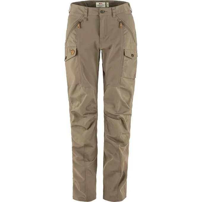 Fjällräven Nikka Curved Bukser W - Suede Brown - Str. 36