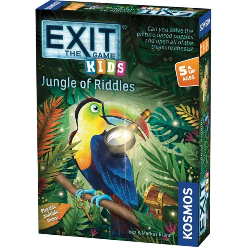 Thames & Kosmos EXIT: Jungle of Riddles - Engelsk Børnespil
