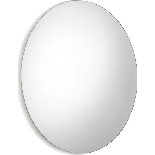 HeFe George spejl med lys, Ø75 cm