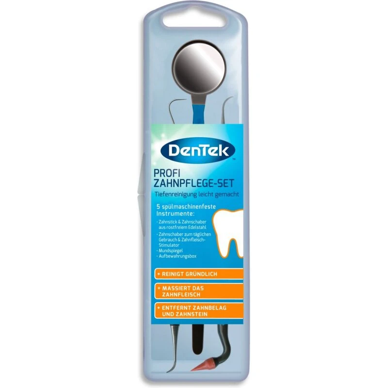 DenTek Oral Care Kit – 5-instrument mundplejesæt
