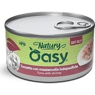 Oasy Natury Soft Jelly Tun med rejer til kat, 150 g
