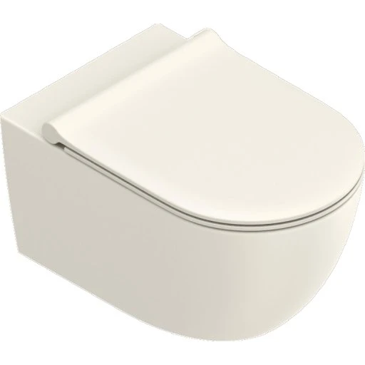 Catalano Sfera 50 væghængt toilet, mat hvid, uden skyllekant
