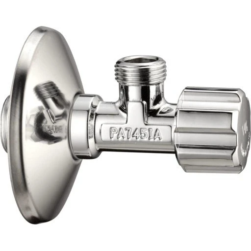 Milton Megatherm Stopventil 1/2" x 3/8" med roset
