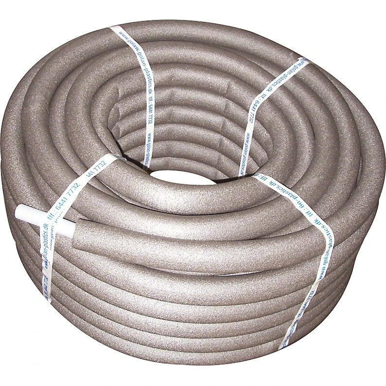 Universal PERT rør 15 x 2,5 mm med 10 mm isolering, 50 m rulle
