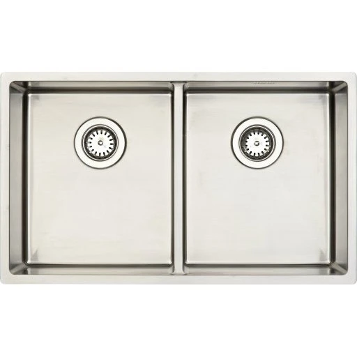 Lavabo Kubus 840 Soft køkkenvask i rustfrit stål, 74x44 cm
