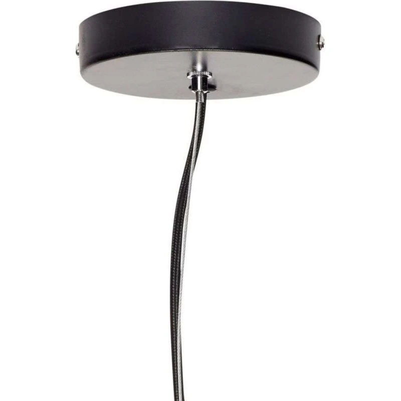 Hübsch Moving Pendel Black - Loftlampe i metal