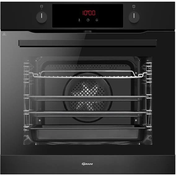 Gram IOP16663-92B Indbygningsovn - Mat sort