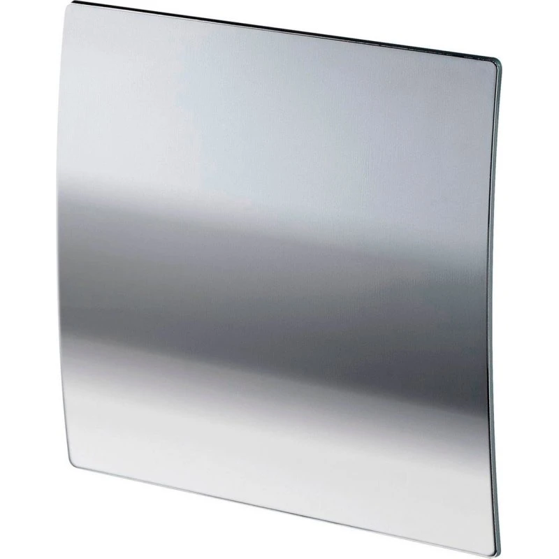 Unite Frontpanel sølv chrome look buet design til System+ ventilator Ø100