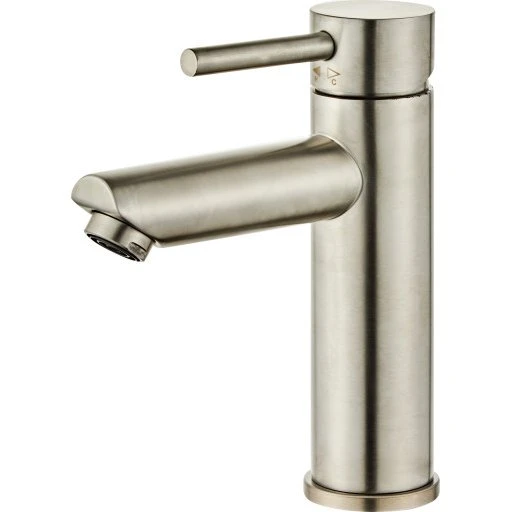 Zen Sanitary Slimline håndvaskarmatur, børstet rustfrit stål
