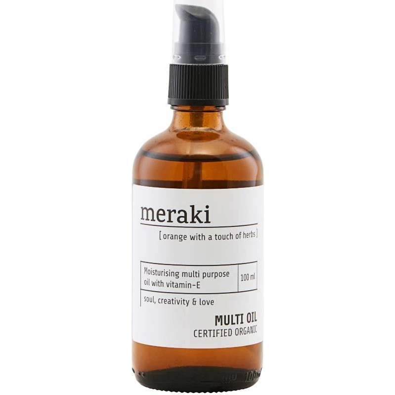 Meraki Body Oil 100 ml - Orange & Herbs