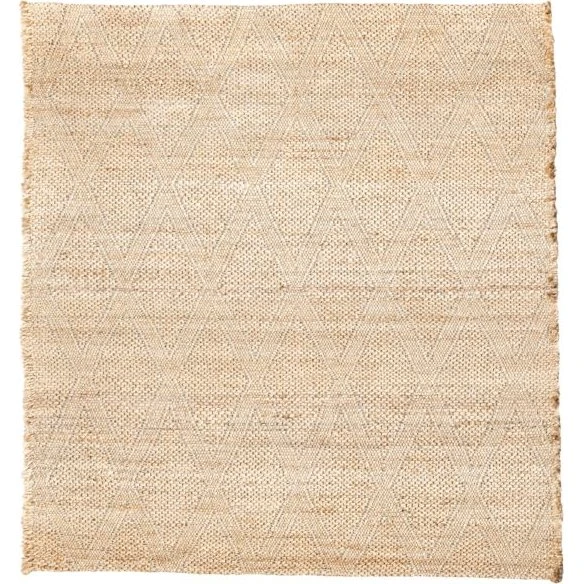 House Doctor Gulvtæppe Mara, Nude, 180x180 cm
