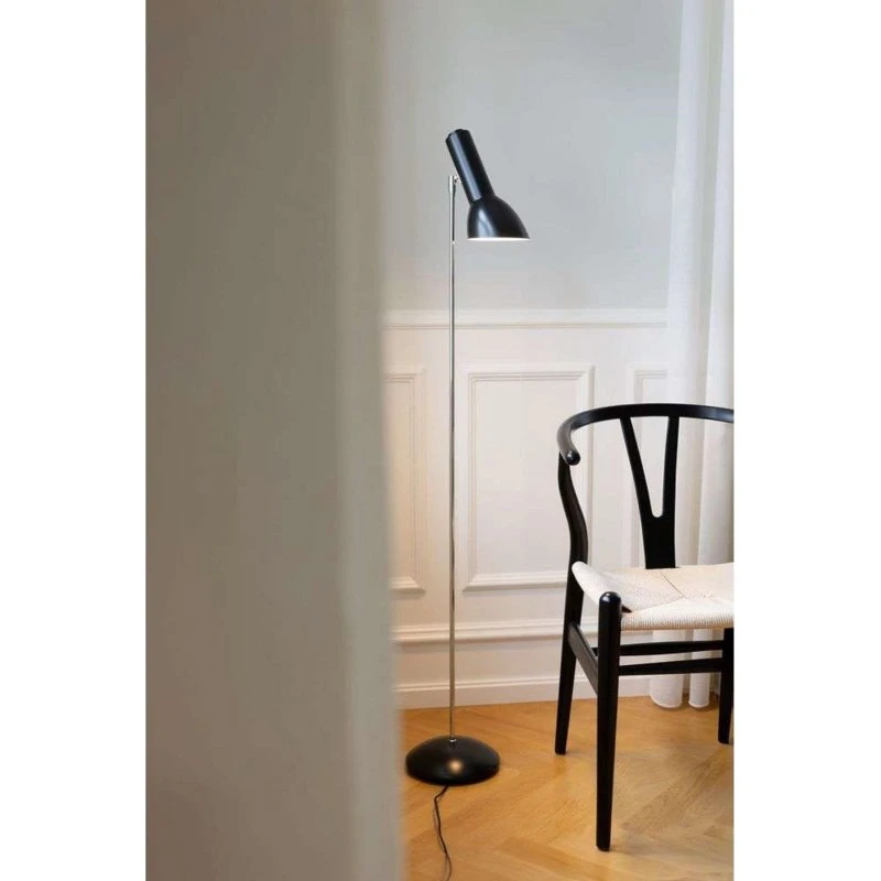 Cph Lighting Oblique Gulvlampe - Flint Grå/Messing
