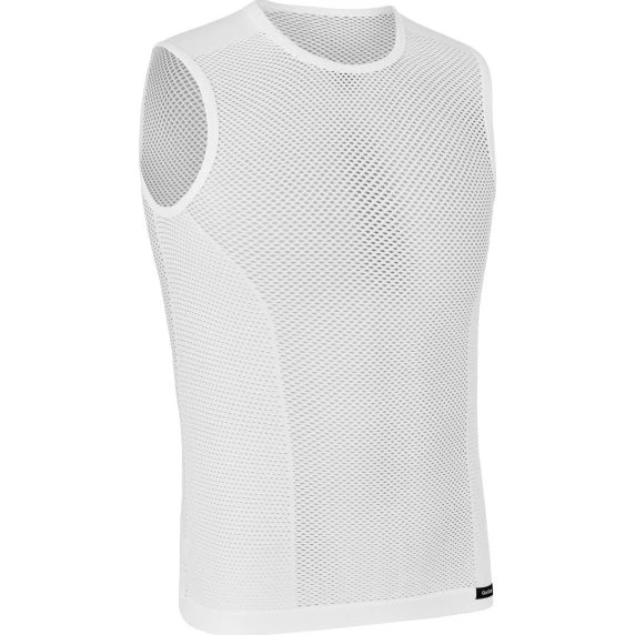 GripGrab PACR ærmeløs baselayer hvid herre