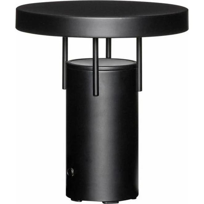 HÜBSCH BringMe Mini LED-bordlampe, sort mat, 20 cm