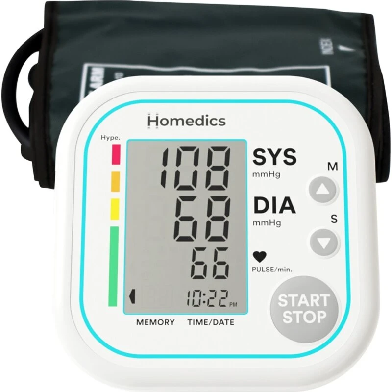 Homedics BPA-5020-EU1 automatisk blodtryksmåler, hvid