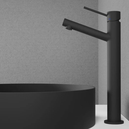 Scandtap Vector håndvaskarmatur, mat antracit