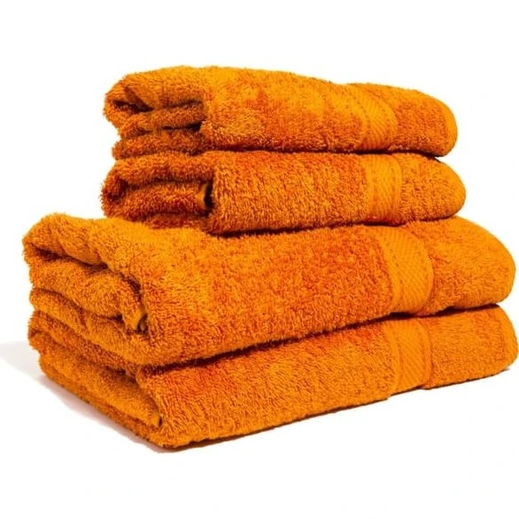 Lord Nelson Frotte Fair Trade Orange 70x130