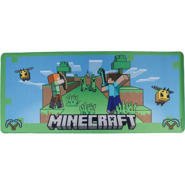 Minecraft skriveunderlag 80x35 cm