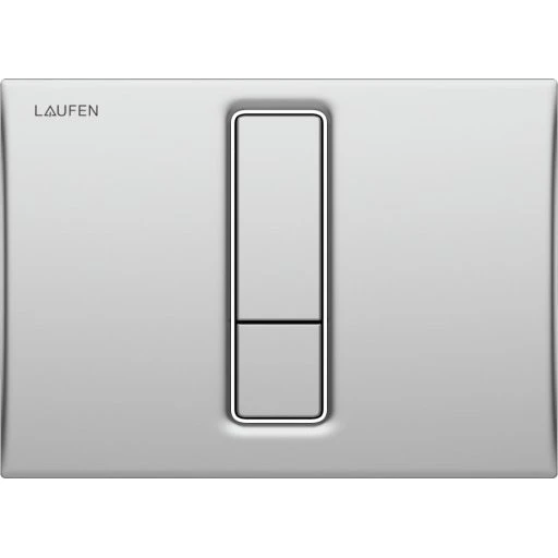 Laufen Lis AW101 betjeningsplade, mat krom