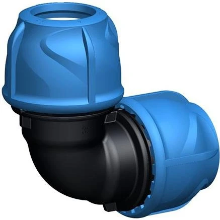 Ijoint 90 Grader Vinkel 32mm PP NBR PN16