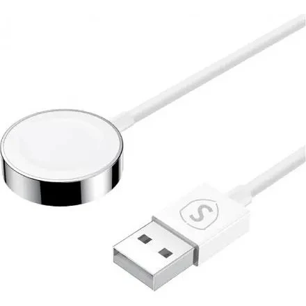 Sign Magnetisk oplader til Apple Watch, 2,5 W, 1,2 m, hvid