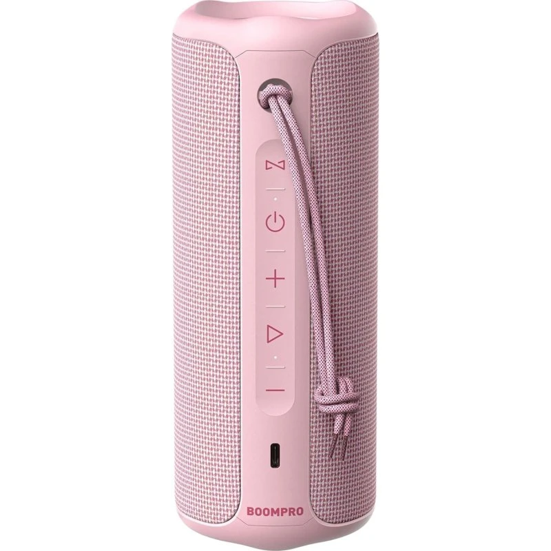 Nördic Bluetooth Højttaler 36W - Pink med RGB-lys