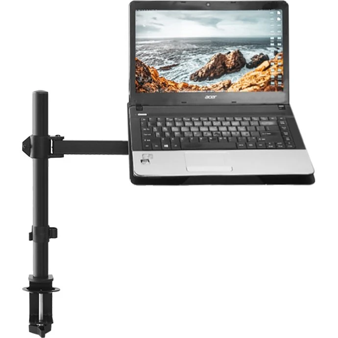 NÖRDIC Laptopholder til 17" – Justerbar ergonomisk bordholder