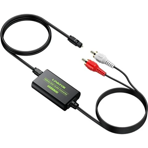 NÖRDIC 192kHz DAC: SPDIF Toslink til Analog Stereo RCA L/R