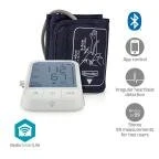 Nedis SmartLife blodtryksmåler til overarmen Bluetooth 22–42 cm, hvid