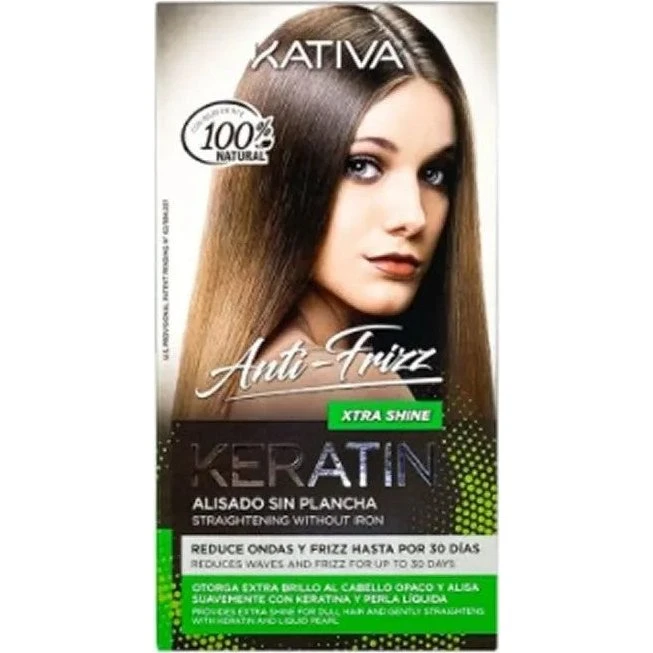 Kativa Keratin Xtra Shine Green Anti-Frizz Hårbehandling