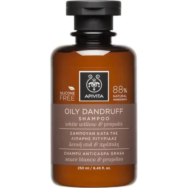 Apivita Fedtet skælshampoo 250 ml