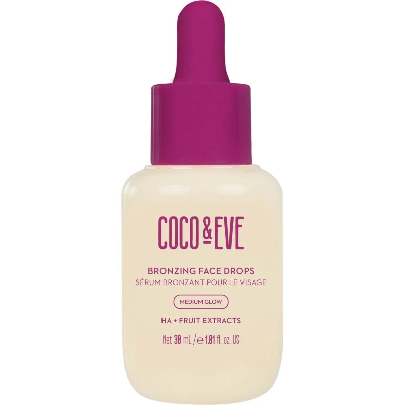 Coco & Eve Bronzing Face Drops Medium Glow