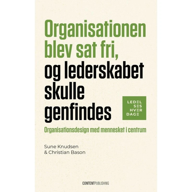 Organisationen blev sat fri, og lederskabet skulle genfindes - Christian Bason