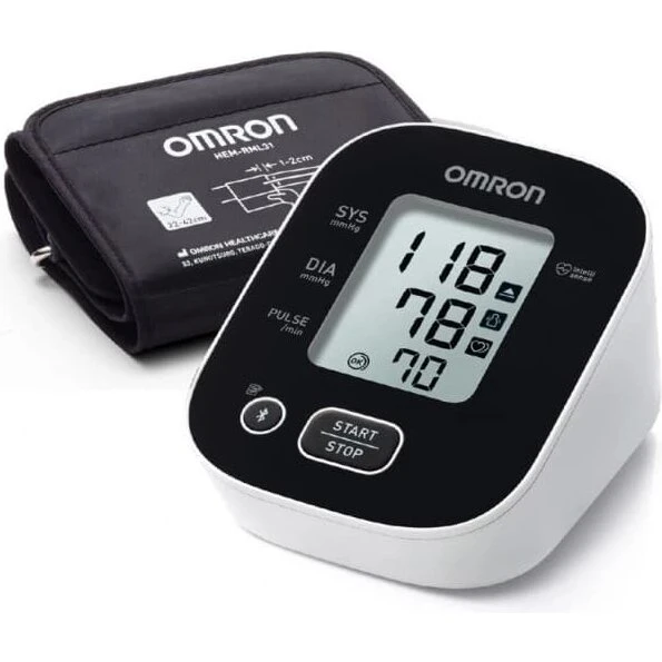 OMRON M2+ Intelli IT blodtryksmåler (overarm, Bluetooth)