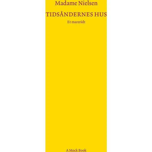 Tidsåndernes hus - Madame Nielsen - Bog