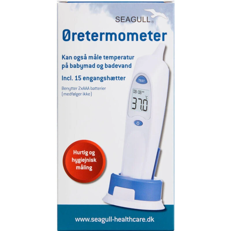 Seagull Øretermometer ST-103 (infrarød, krop & væsker)