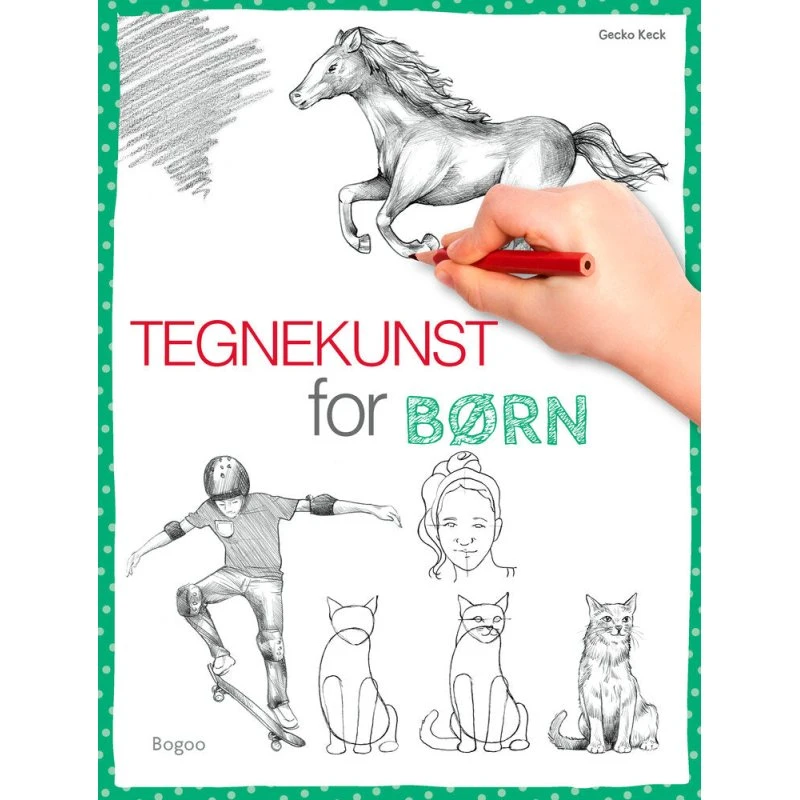 Gecko Keck: Tegnekunst for børn: Øvebog
