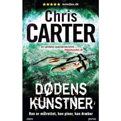 Dødens kunstner - Chris Carter - Bog