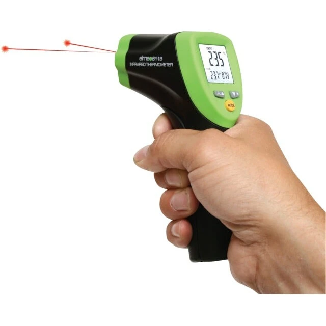 Elma 611B infrarødt termometer -50°C til 1000°C (dobbeltlaser)