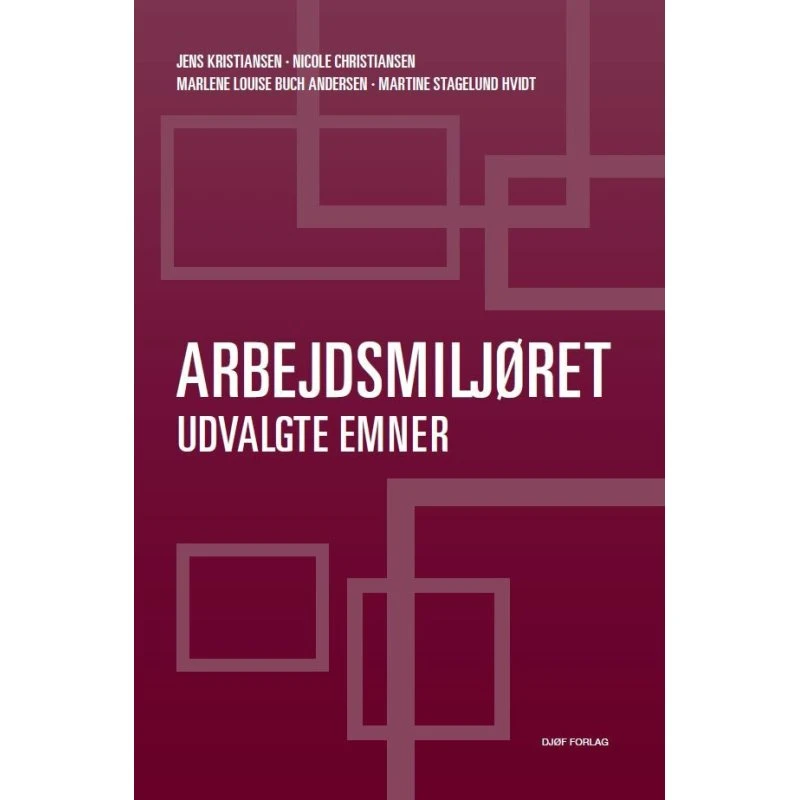 Arbejdsmiljøret - Jens Kristiansen m.fl.