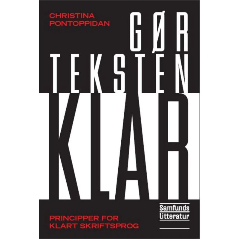 Gør teksten klar - Christina Pontoppidan
