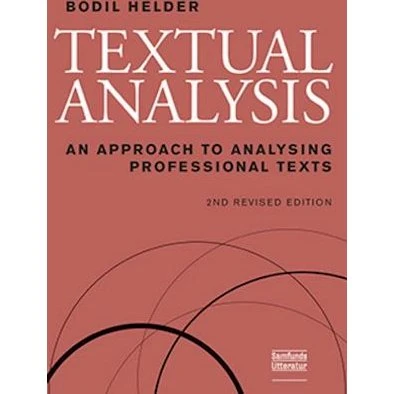 Textual Analysis, 2. udgave - Bodil Helder