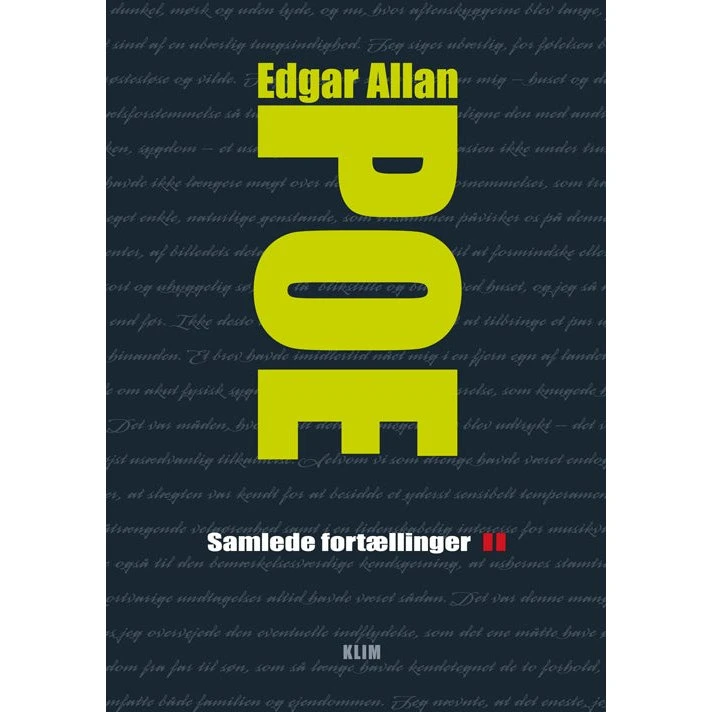 Edgar Allan Poe: Samlede fortællinger II