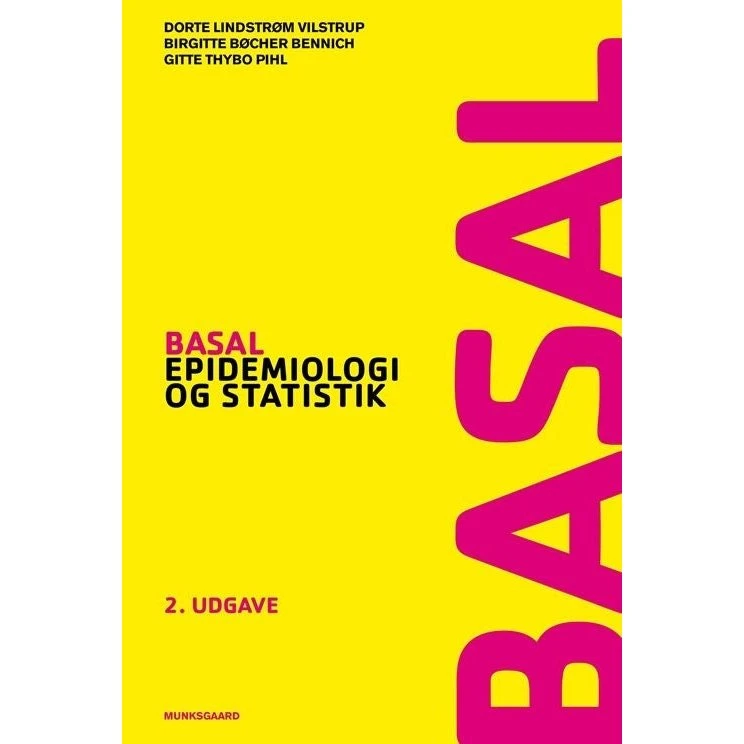 Basal epidemiologi og statistik af Birgitte Bøcher Bennich m.fl.
