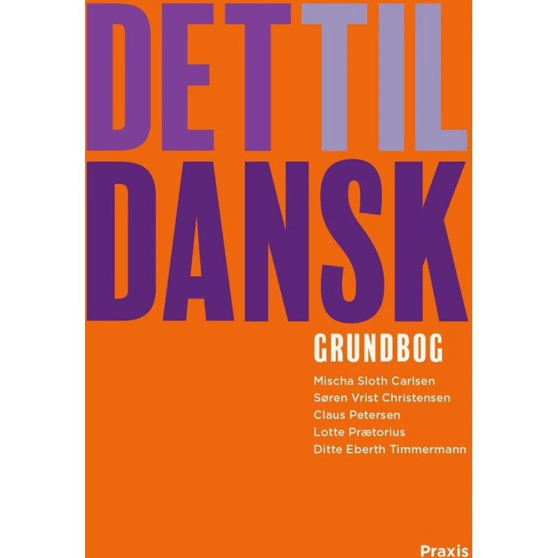 Det til dansk - Grundbog