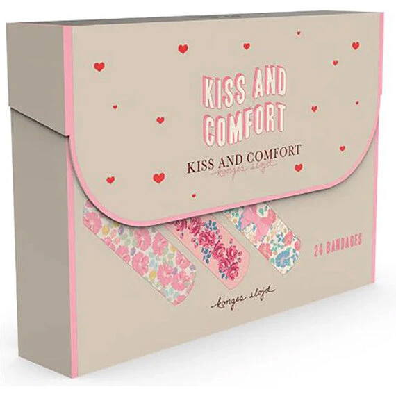 Konges Sløjd Kiss & Comfort Plastre Pink, 24 stk